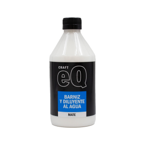 barniz y diluyente 500 cc