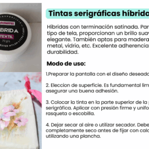 tinta serigráfica hibridas