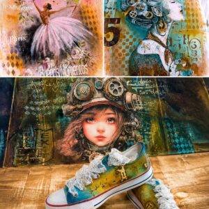 clase online 2: decoupage textil